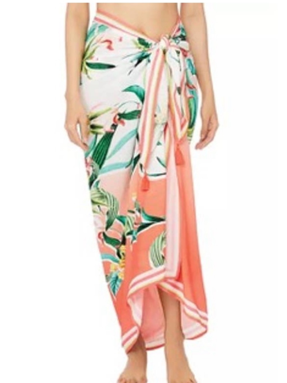 Trina Turk NWT Costa De Prata Pareo Swim Cover Up One Size